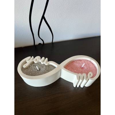 Κερί You & Me | Ρομαντικό Δώρο Ζευγαριού