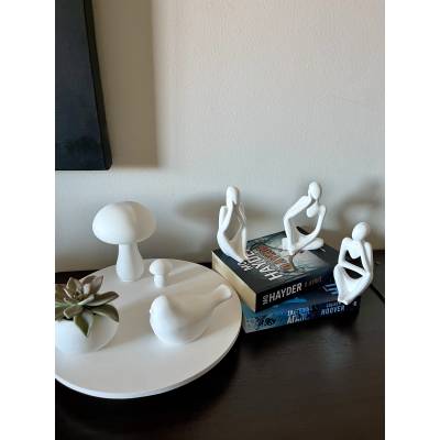 Χειροποίητο διακοσμητικό Σκέψη | Αφηρημένη φιγούρα