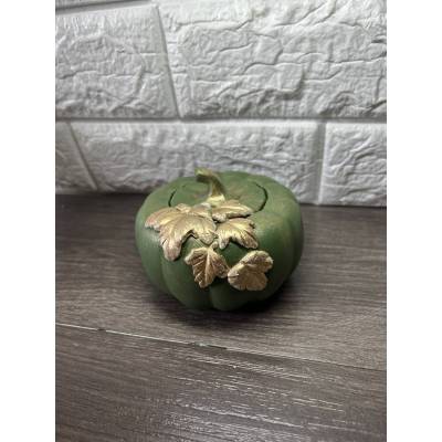 Σετ με Κολοκύθα & Νάνο με Αρωματικό Κερί Σόγιας | Χειροποίητο Δώρο V by V