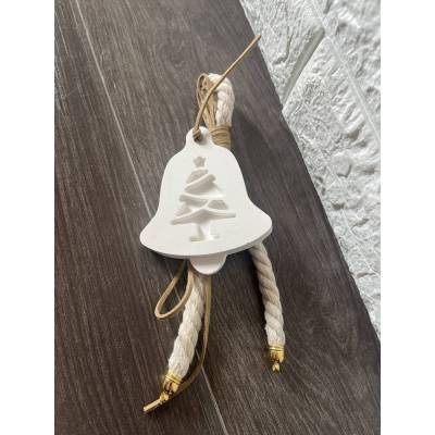 Κρεμαστή Καμπάνα από Ρητίνη Πορσελάνης – Γούρι ή Σκέτη