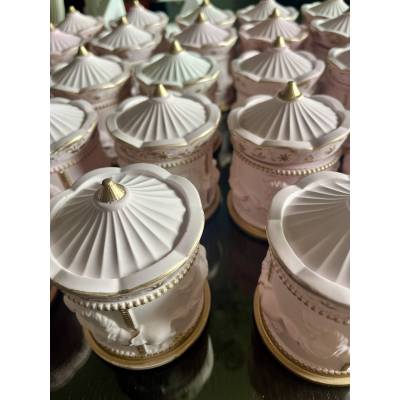 Βαζάκι Καρουζέλ – Χειροποίητο Στοιχείο για Μπομπονιέρα | V by V