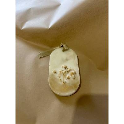 Χειροποίητη μπομπονιέρα αρωματικό χώρου | Με αποξηραμένα λουλούδια – V by V