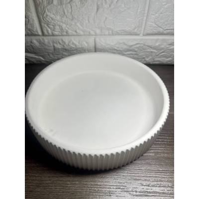 Δίσκος Στρόγγυλος με Βάθος – Χειροποίητος & Πρακτικός | V by V