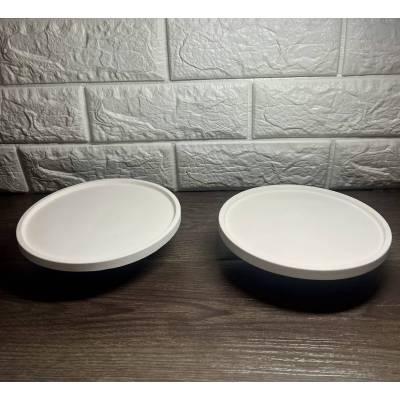 Στρογγυλό Διακοσμητικό Δισκάκι 16 εκ. με Πόδι | Χειροποίητο