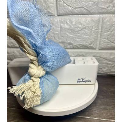 Μπομπονιέρα Βάπτισης Organizer Γραφείου από Ρητίνη Πορσελάνης – Δώρο με Χρήση