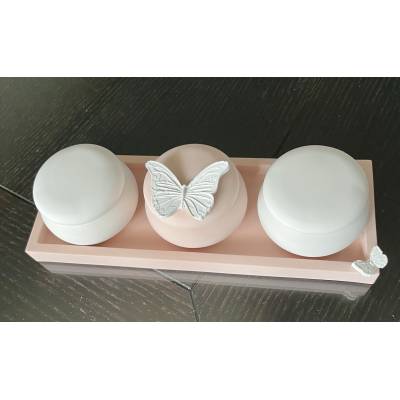 Δισκάκι Ορθογώνιο Μικρό με Τοιχίο – Χειροποίητο | V by V