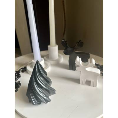 Διακοσμητικά Δεντράκια Χειροποίητα – 3 Μεγέθη & Όλα τα Χρώματα | V by V