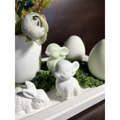 Χειροποίητο Πασχαλινό Λαγουδάκι Διακοσμητικό | V by V